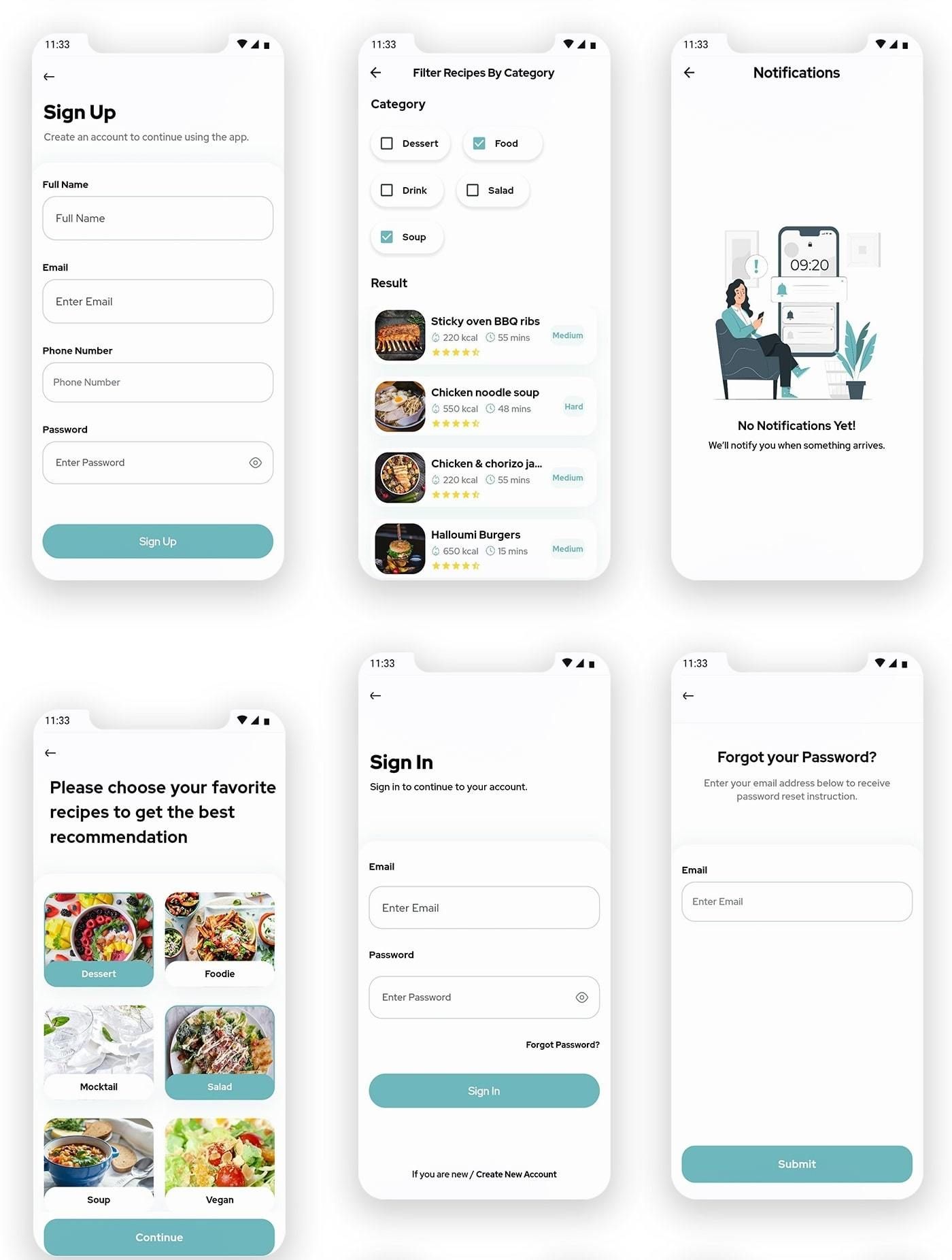 Pro Recipes App - Ultimate Pro Recipes Full Application Flutter App - 3