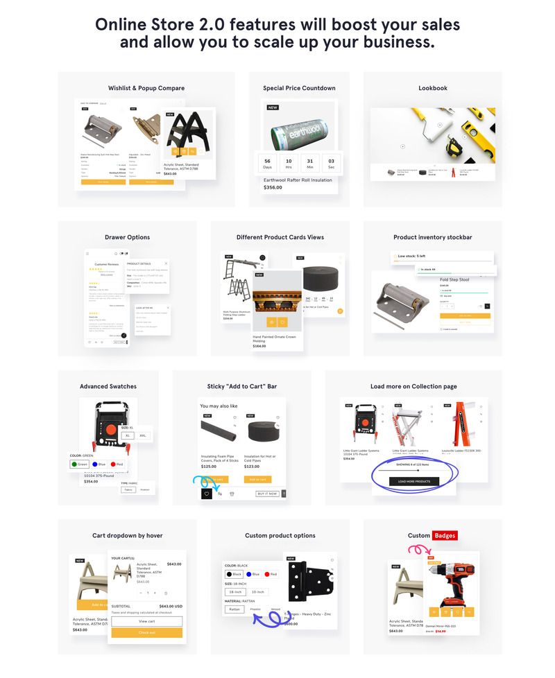 BuildSmart - Building Materials Online Store 2.0 Shopify Theme - Features Image 3