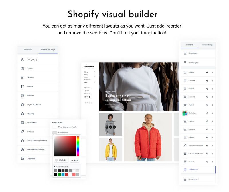 Apparelix Modern Fashion Store Shopify Theme - Features Image 2