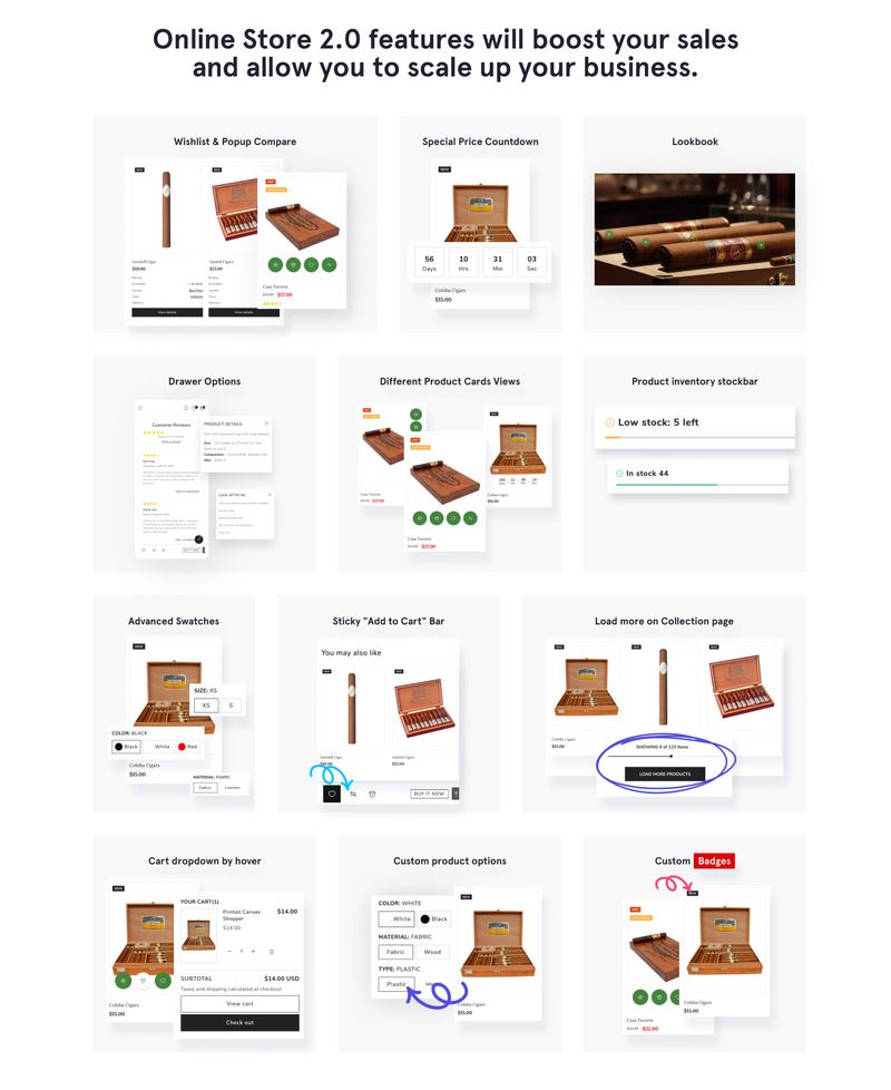 Colombo - Tobacco Shopify Theme - Features Image 3