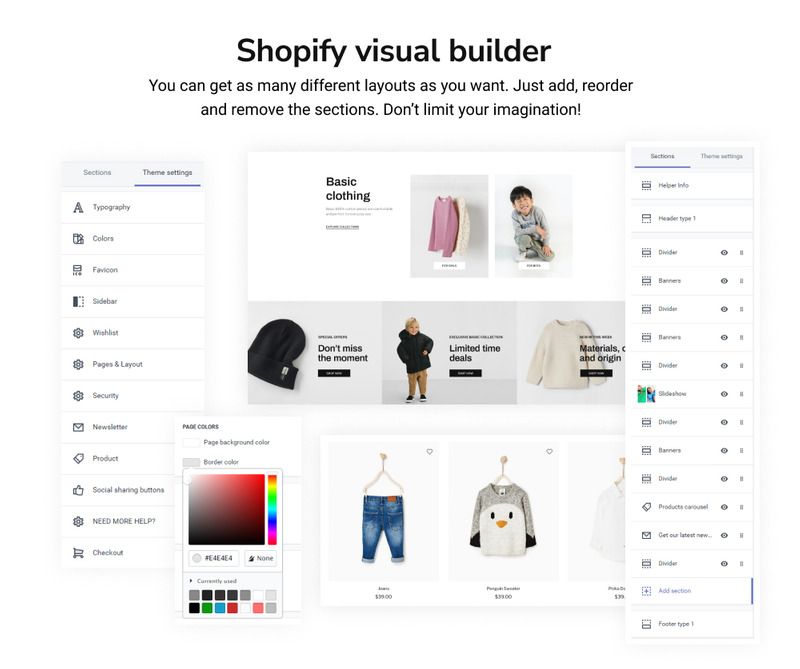 Apparelix Baby and Children Fashion Shopify Theme - Features Image 2