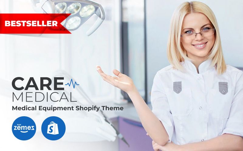 Care - Medical Equipment Shopify Theme - TemplateMonster
