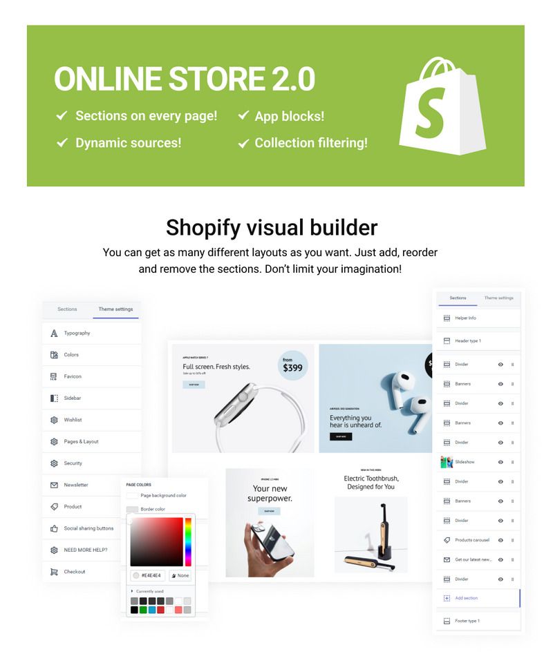 Apparelix Shopify HI Tech Store Theme - Features Image 2