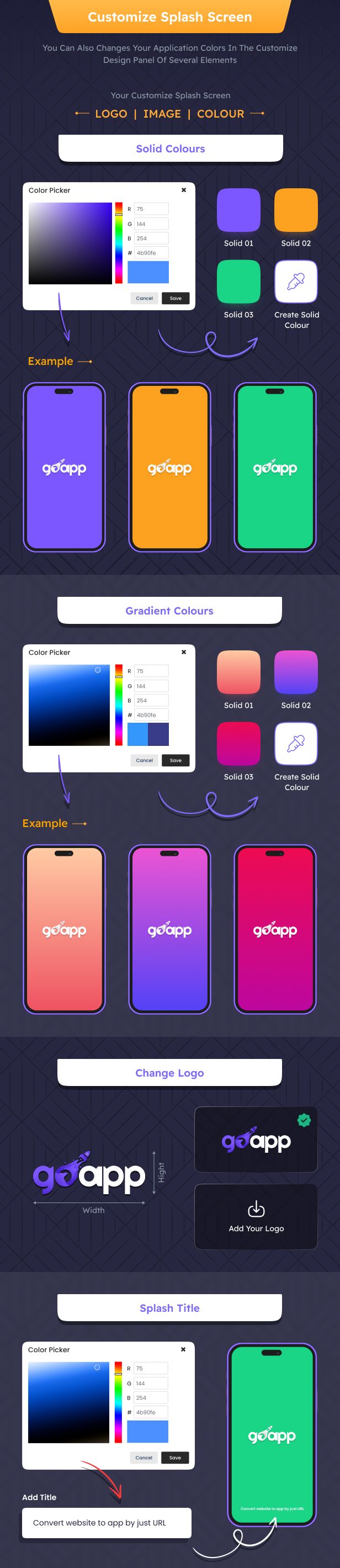 GoApp Web to App Convertor Flutter App