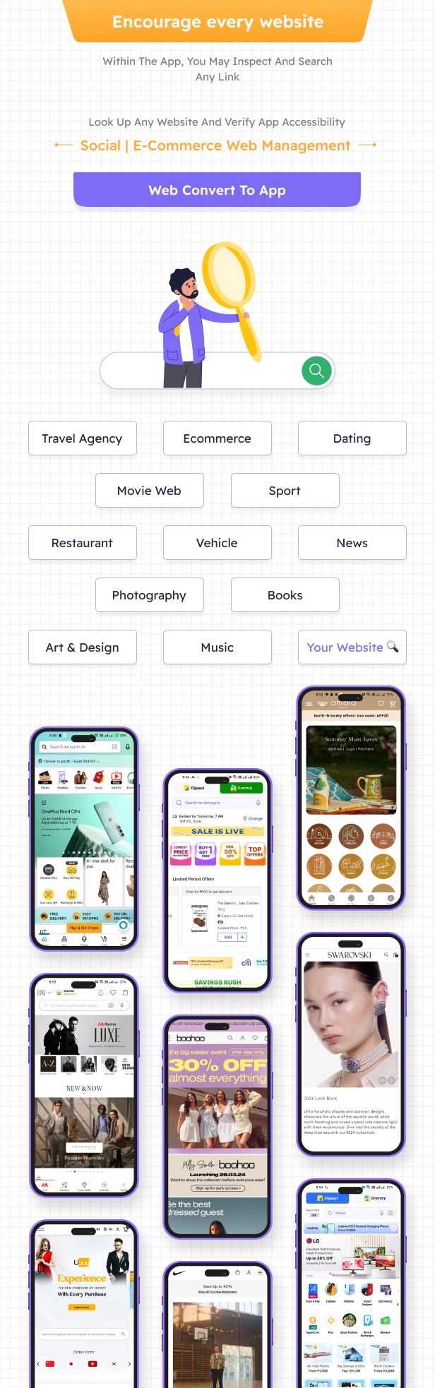 GoApp Web to App Convertor Flutter App