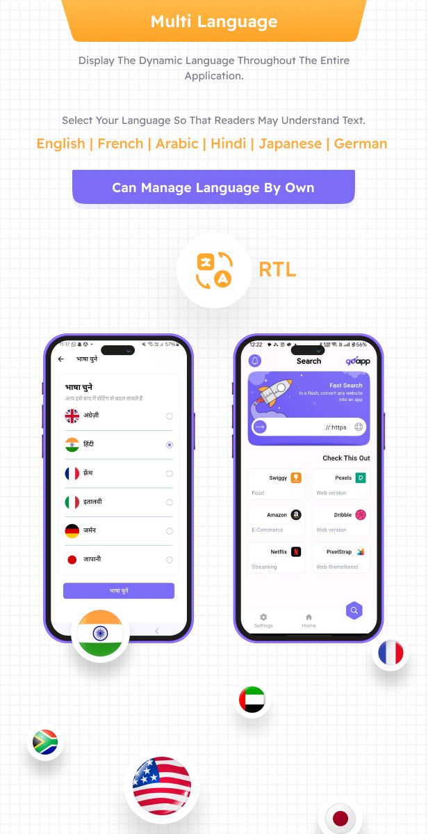 GoApp Web to App Convertor Flutter App