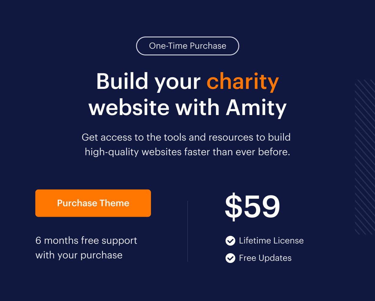 Amity - Charity & Donation Elementor WordPress Theme - 22