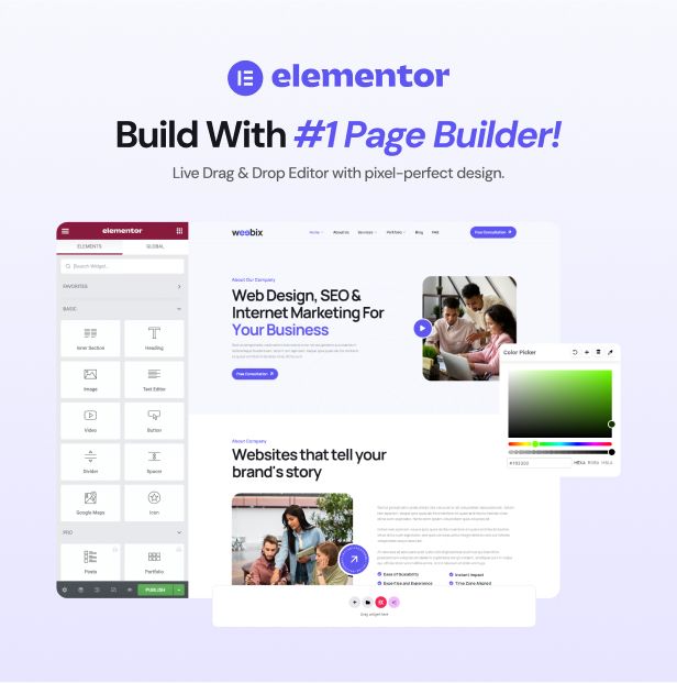 Weebix - IT Services & Digital Agency WordPress Theme - 4