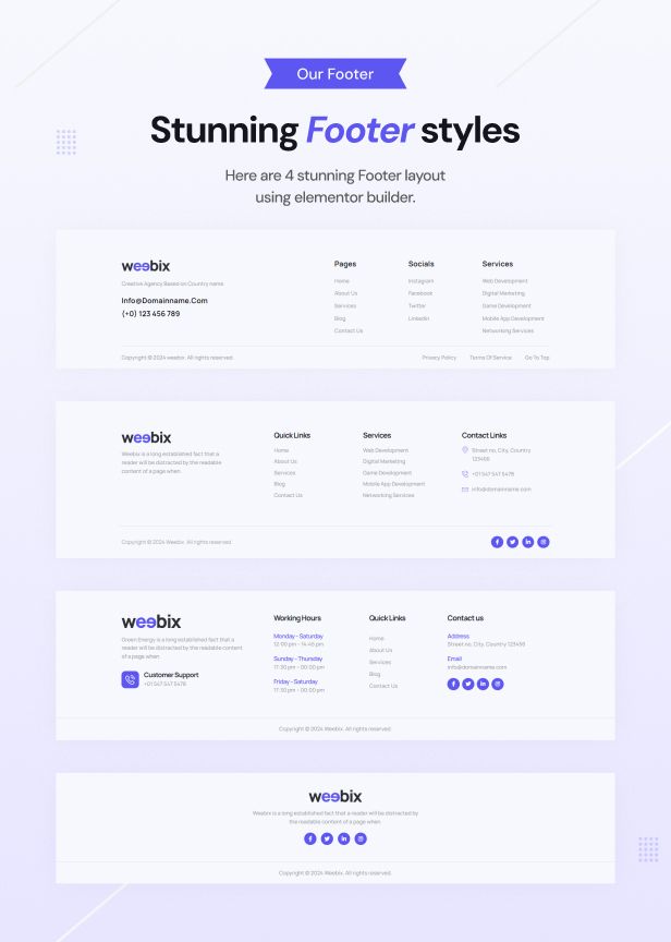 Weebix - IT Services & Digital Agency WordPress Theme - 9