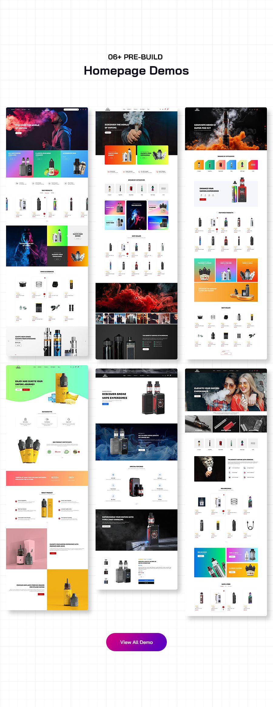 VapeHub - Vape & E-Liquid Shopify Theme - 2