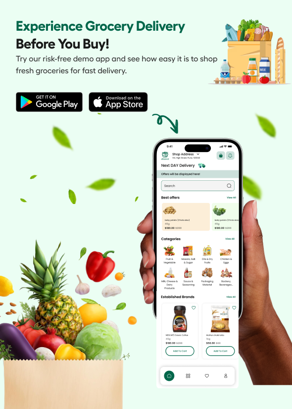 eBasket - Single Vendor Grocery Delivery Flutter app with Laravel Admin Panel + Delivery app - 4