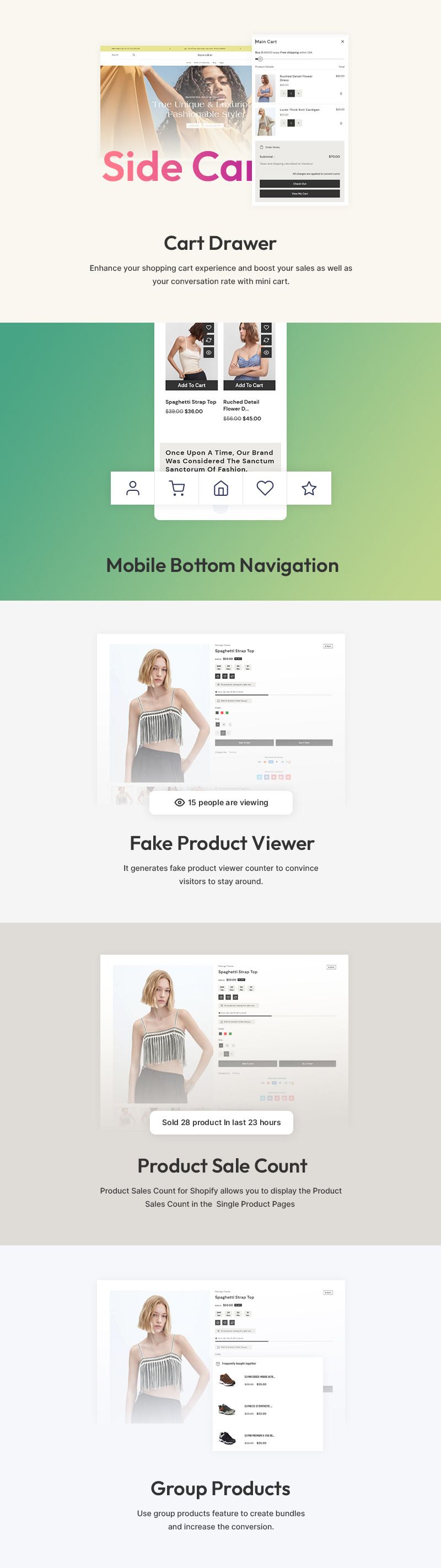 Masculine - Fashion Store Multipurpose Shopify 2.0 Responsive Theme - Features Image 3