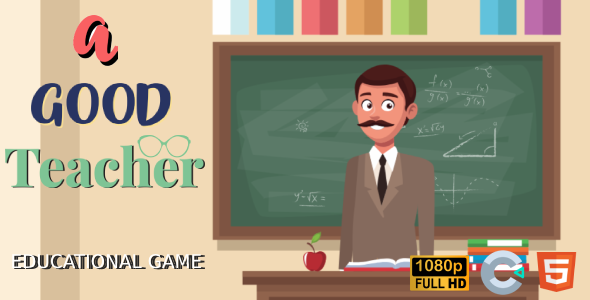 A Good Teacher | Educational Game(construct3) image