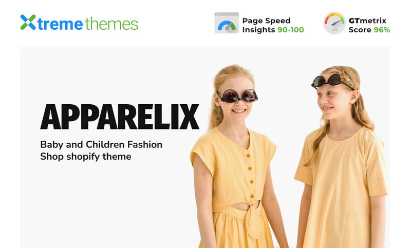 Apparelix Baby and Children Fashion Shopify Theme - Features Image 1