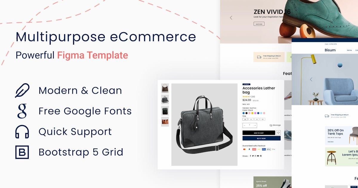Bisum - eCommerce Bootstrap 5 HTML Template