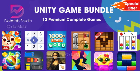Bundle 12 Unity Complete Games