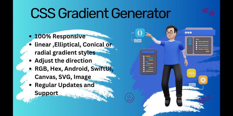 CSS Gradient Generator for Easy Gradient Creation by Infinitycodes
