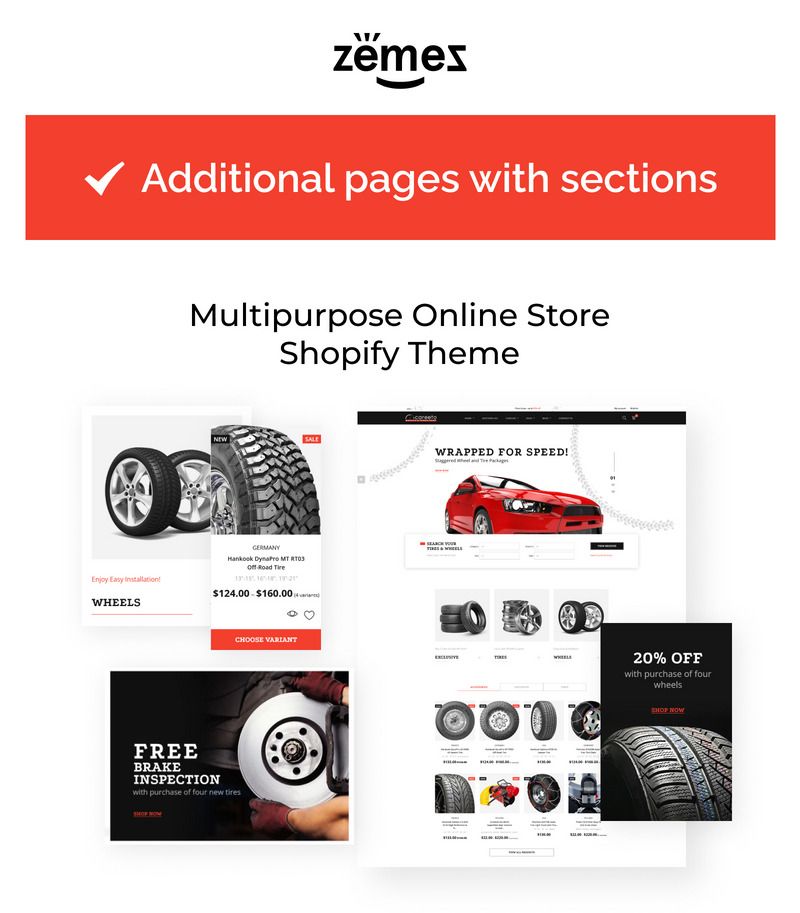 Careeto - Fancy Car Parts Online Store Shopify Theme - Features Image 1