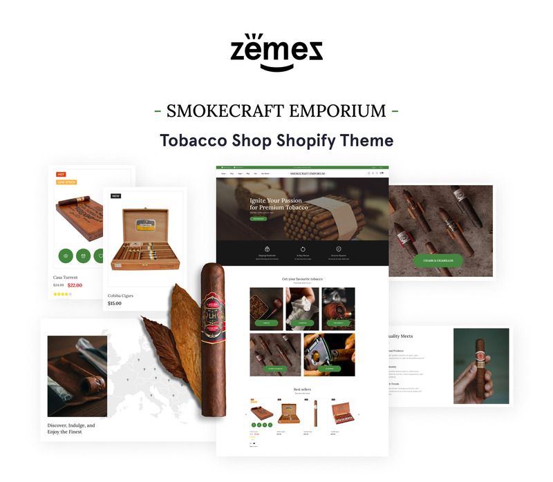 Colombo - Tobacco Shopify Theme - Features Image 1