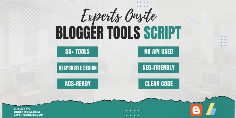 ExpertsOnsite - Blogger Tools Script by Amanetali44