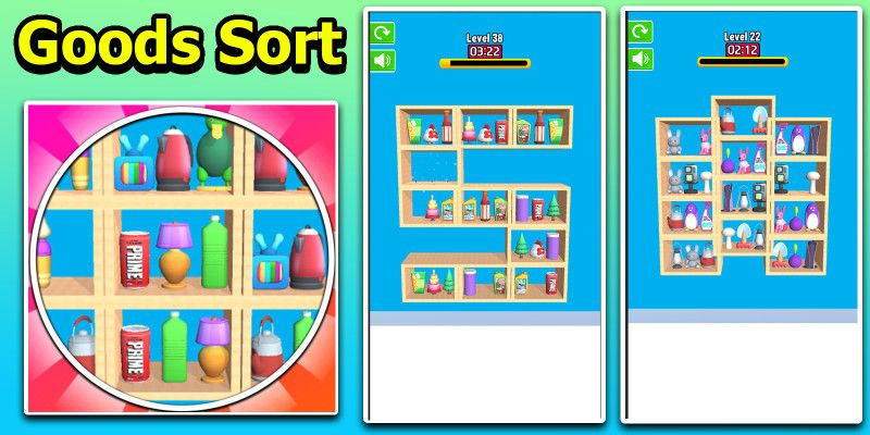 Goods Matching Sort 3D Puzzle Trending Game Unity  by NextLevelGames
