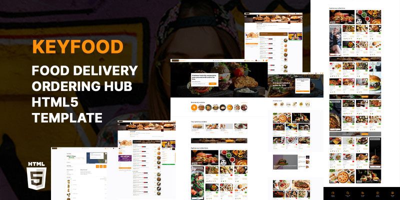 Keyfood Food Market HTML5 Template by Templatebae