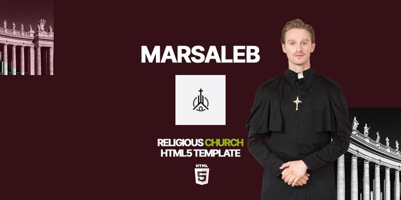 Marsaleb Christian Catholic Church HTML5 Website by Templatebae
