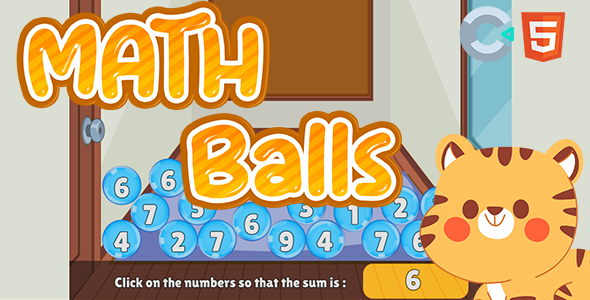 Math Balls- Construct3 - HTML