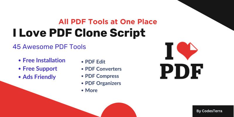 PDF Bull All-in-One PDF Tools PHP Script by Codesterra