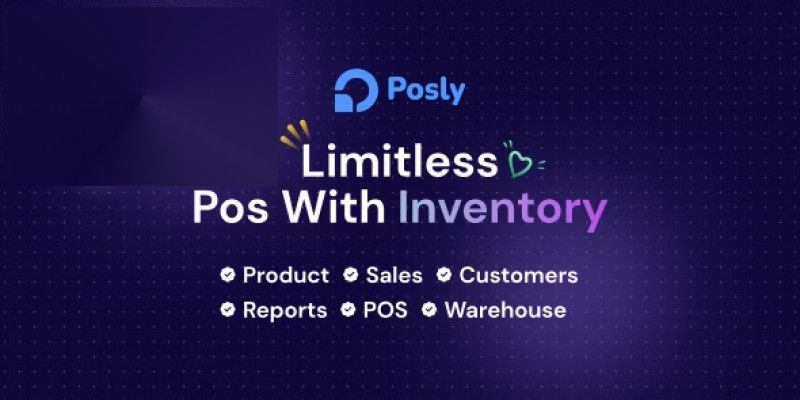 Posly - POS With Inventory by Webelitetech