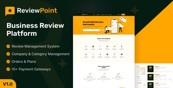 ReviewPoint - Business Review Platform image