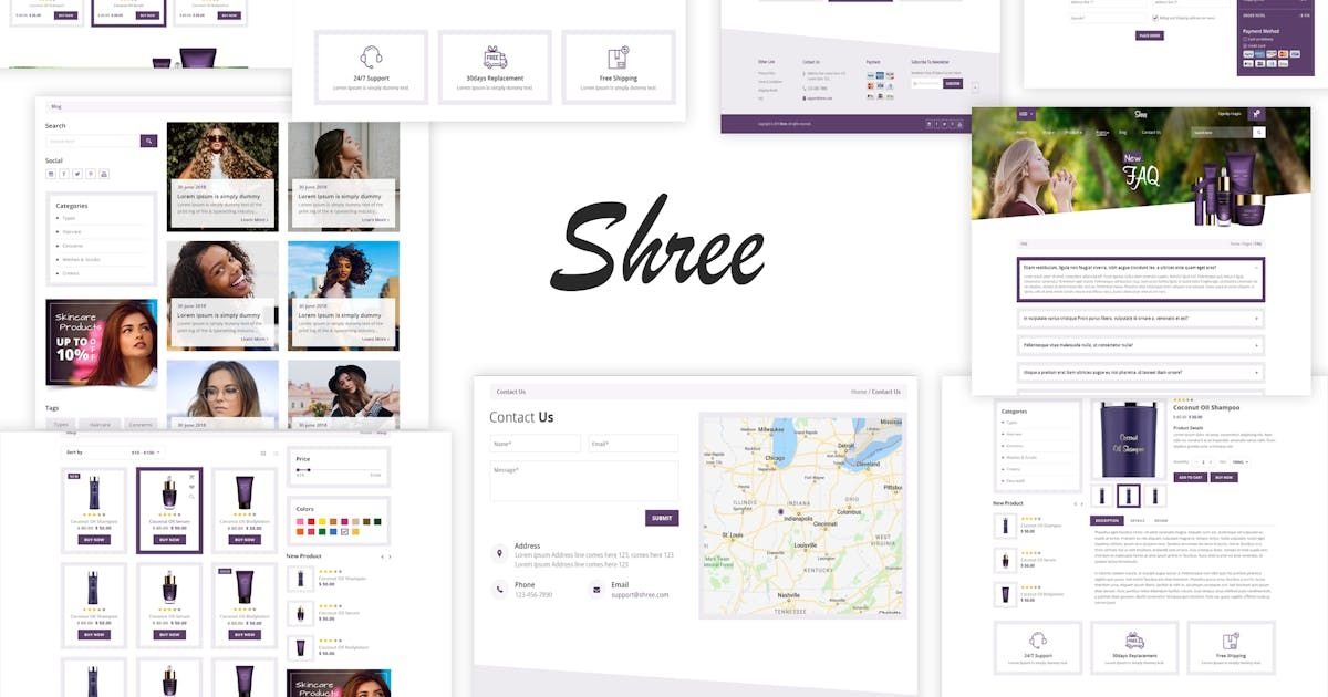 Shree - eCommerce multipurpose psd template