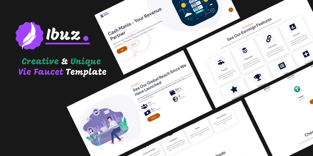 Ibuz - Creative Vie Faucet Template