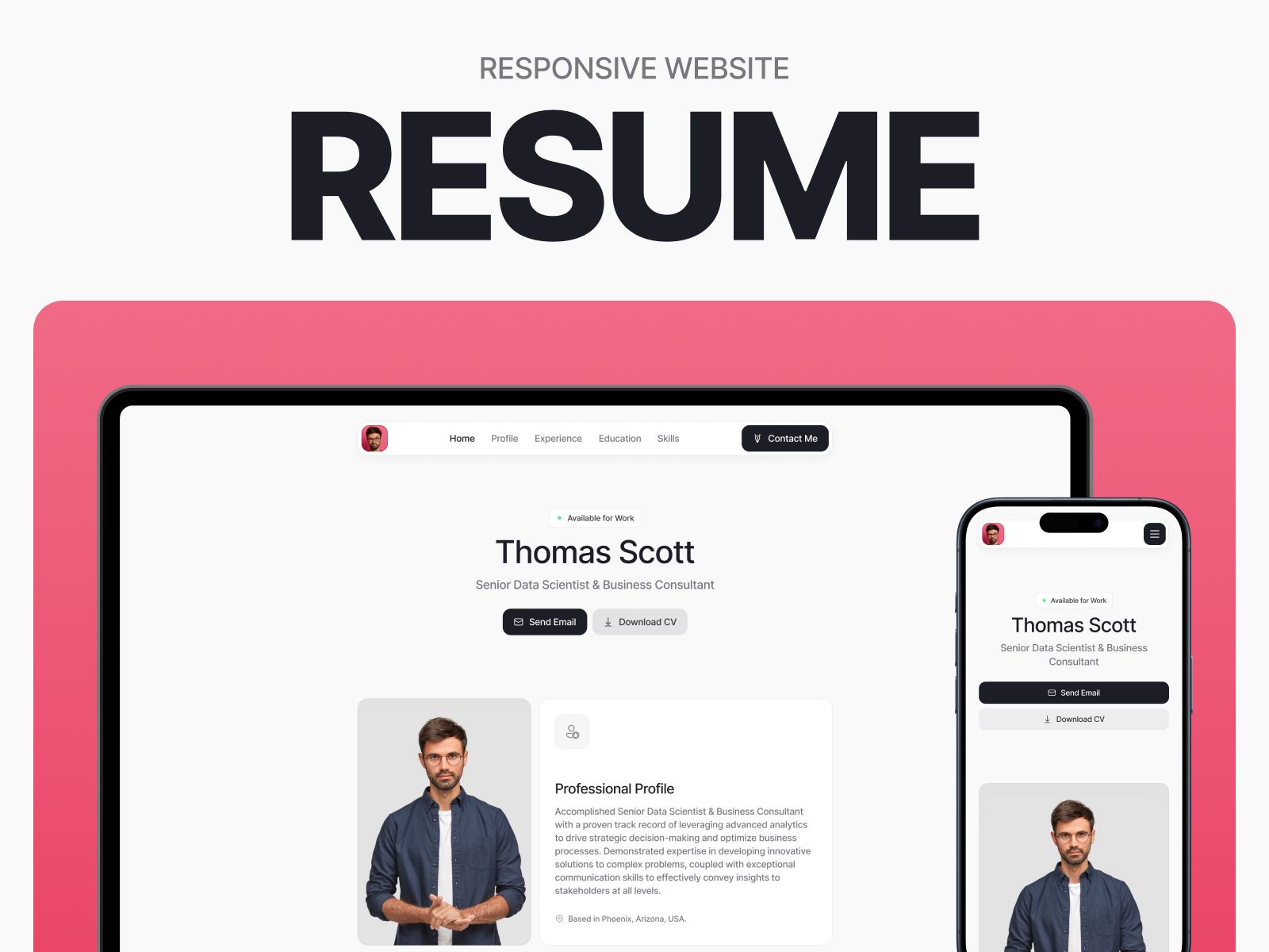 Thomas Scott HTML Template