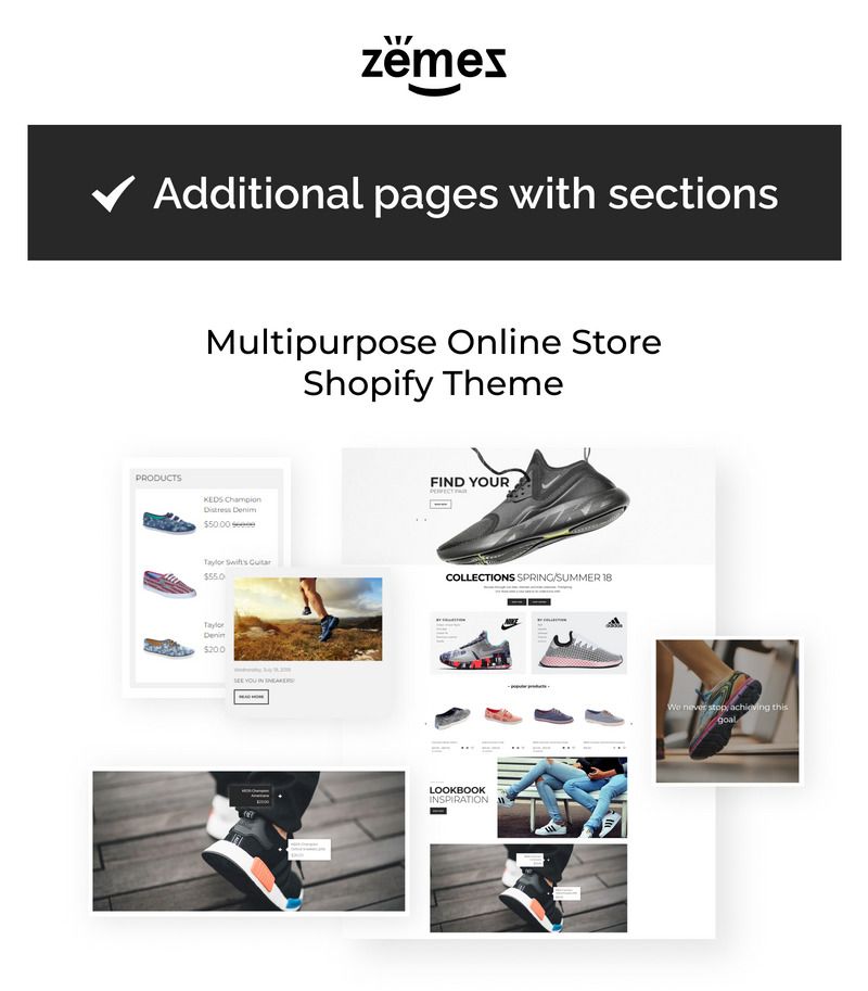 Top-Top - Gym Shoes Shopify Theme - Features Image 1