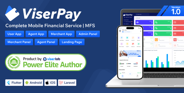 ViserPay - Complete Mobile Financial Service | MFS image