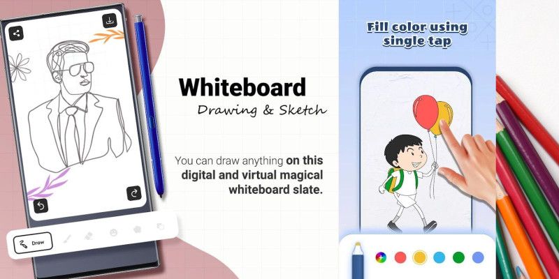 Whiteboard Drawing Android App Template by Dipalipatel123