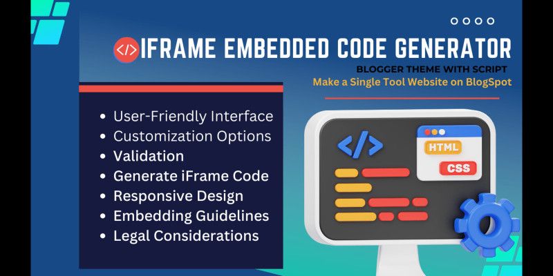 iFrame Embedded Code Generator Script by Infinitycodes