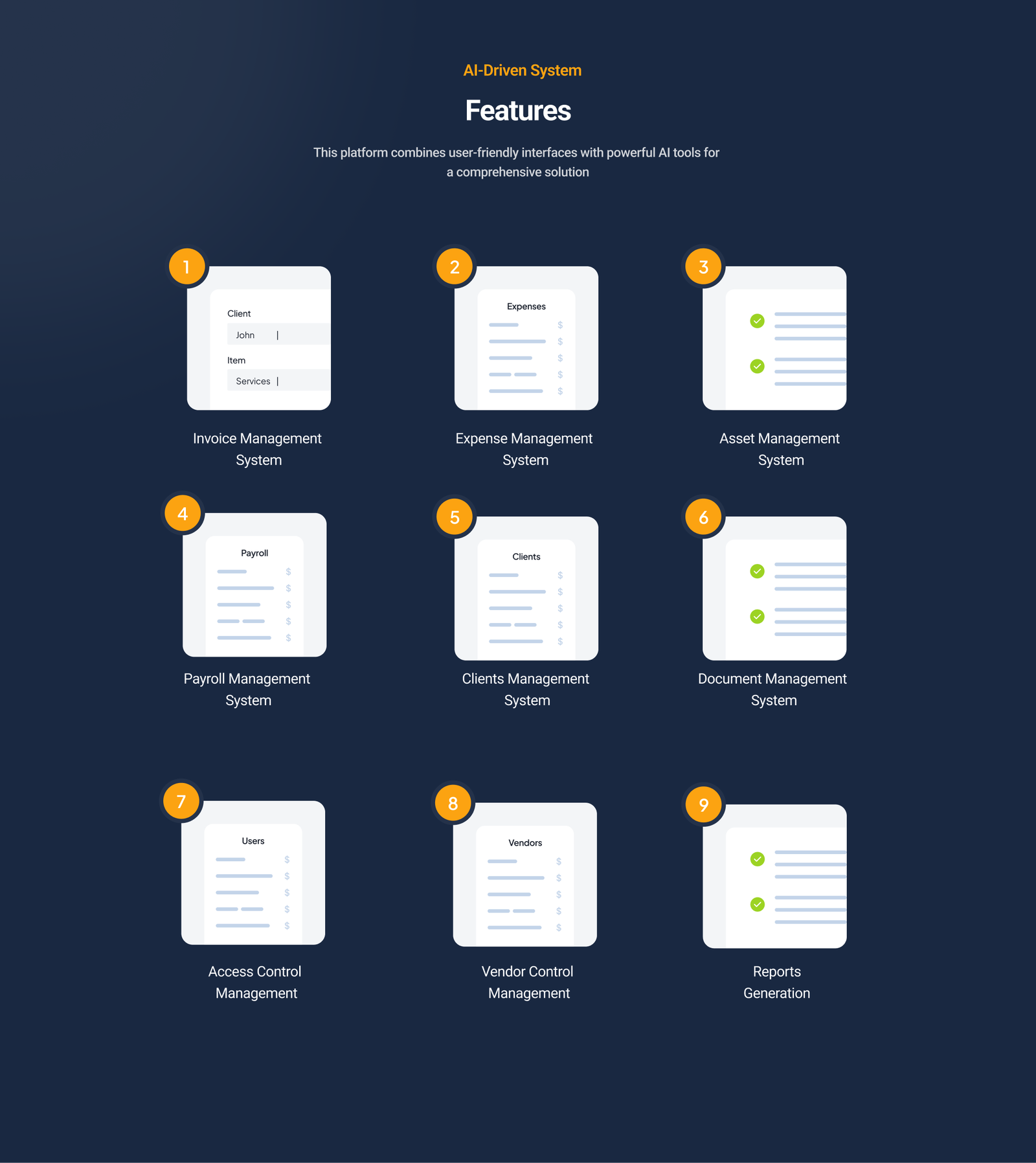 AI-Powered Invoices, Expenses, Assets, Documents, Payroll & Clients Management System | AI Bot - 6