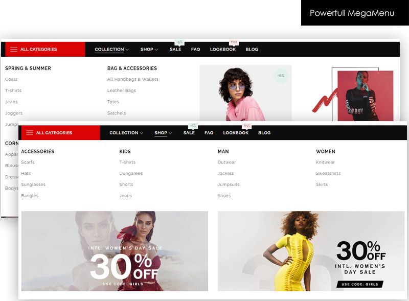 Yena Fashion Store Bootstrap Shopify Theme - Features Image 3