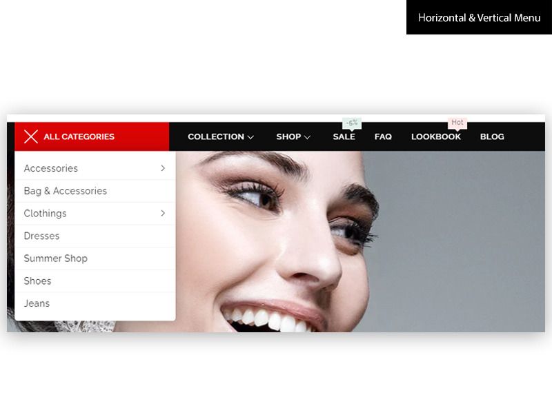 Yena Fashion Store Bootstrap Shopify Theme - Features Image 2