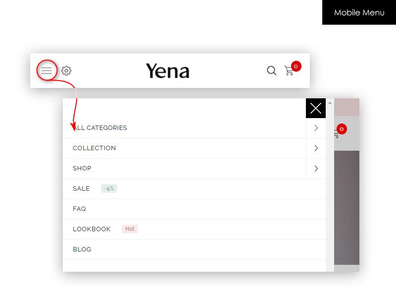 Yena Fashion Store Bootstrap Shopify Theme - Features Image 4
