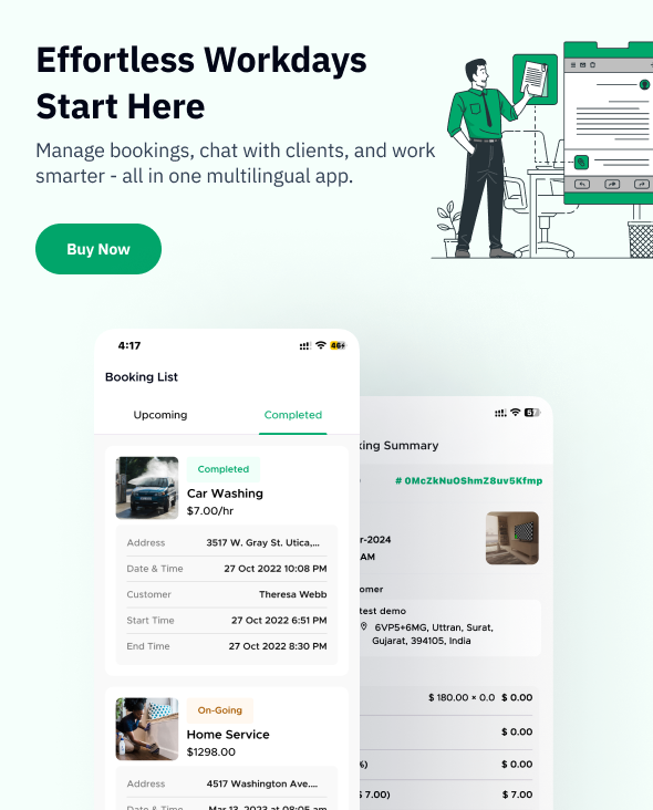 eMart - Worker / Service Man app for On-Demand Service - 1