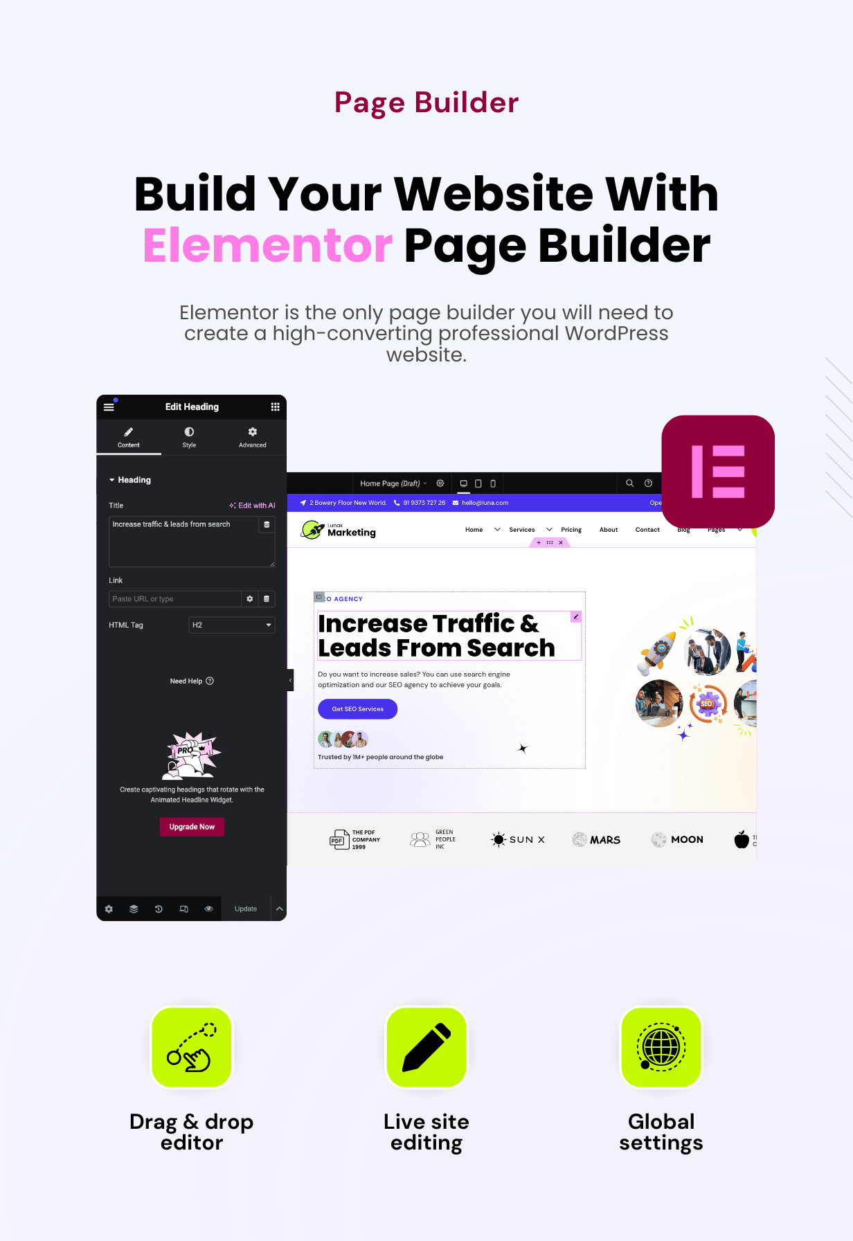 Lunax - Digital Marketing & SEO Agency WordPress Theme - 5