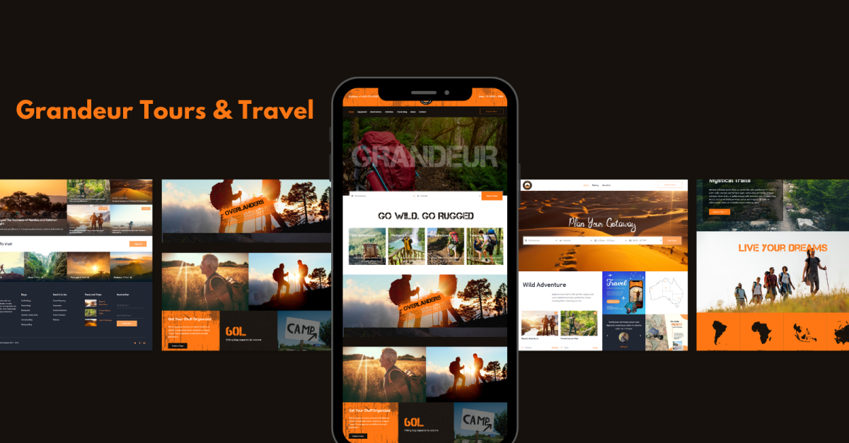 Grandeur Tours and Travel Hotel Booking WordPress Theme