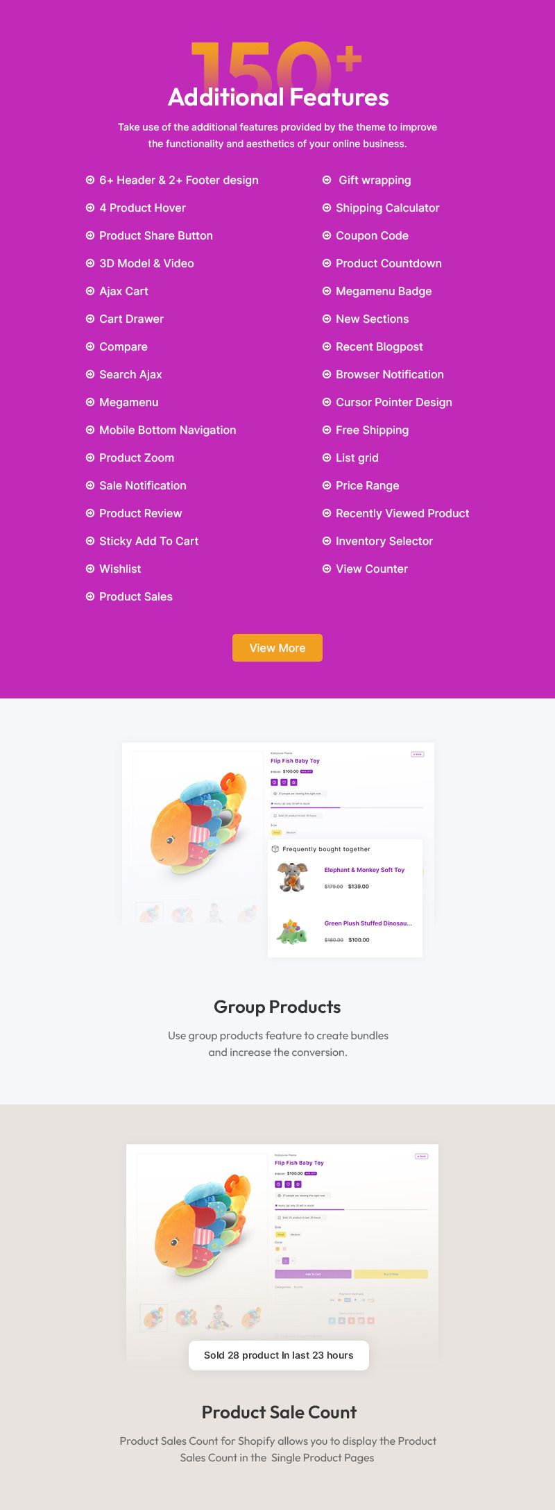 Baby Shop & Kids Toys Store Multipurpose Shopify 2.0 Responsive Theme - Features Image 4