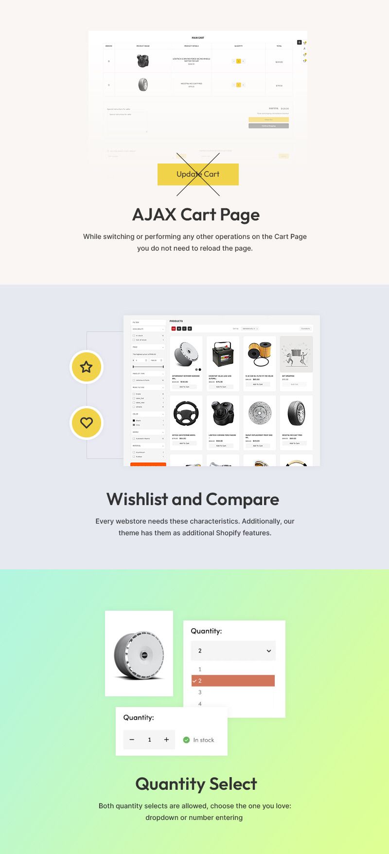 Autoigo - Automotive Car & Spare Parts Auto Tool Multipurpose Shopify 2.0 Responsive Theme - Features Image 6