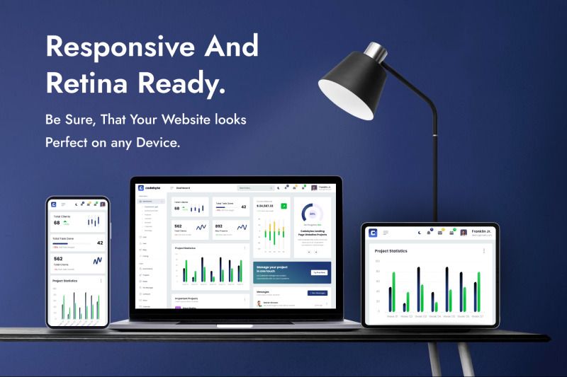 CodeByte - Django Saas Admin Dashboard Bootstrap Template - Features Image 8