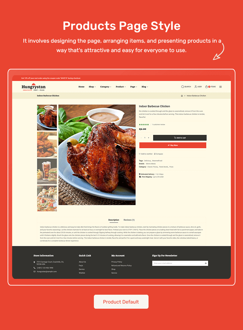 Hungrystan - WooCommerce Theme For HoReCa, Fast Food, Cafes & Restaurants - Features Image 6
