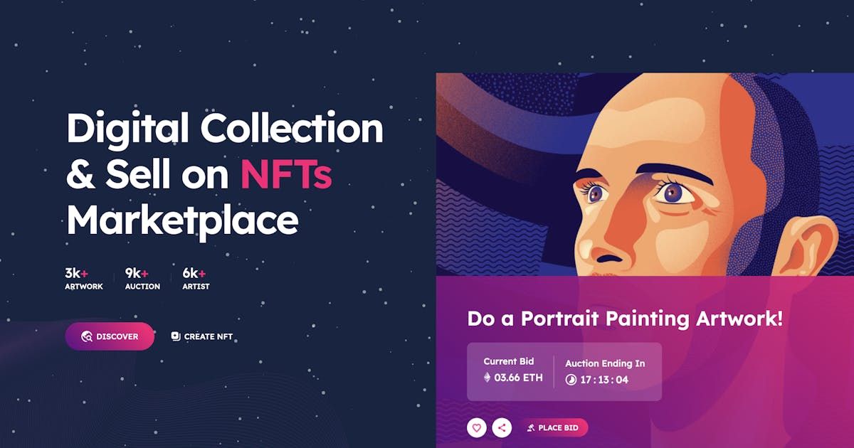 Anefty | NFT Marketplace HTML5 Template